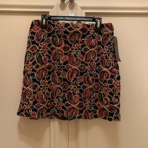 ZARA Embroidered skirt